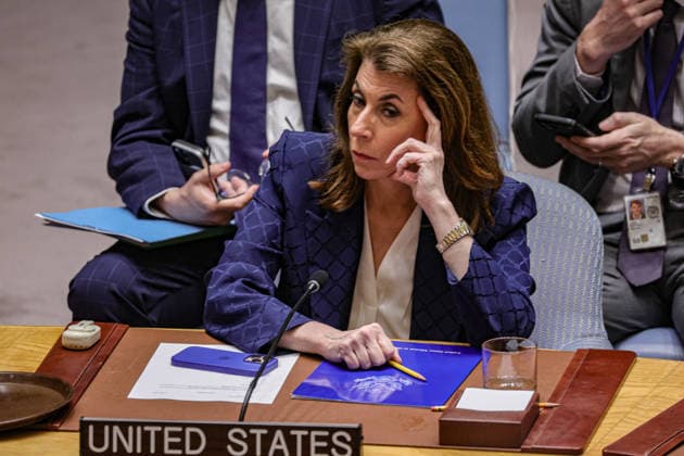 May 19, 2026, New York, New York, USA: TAMMY BRUCE Deputy Permanent Representative of The United States to the United Nations, attends a UN Security Council meeting on Ukraine at UNHQ, as members discuss the war in Ukraine and rising regional security concerns. New York USA - ZUMAo116 20260519_znp_o116_019 Copyright: xBiancaxOterox