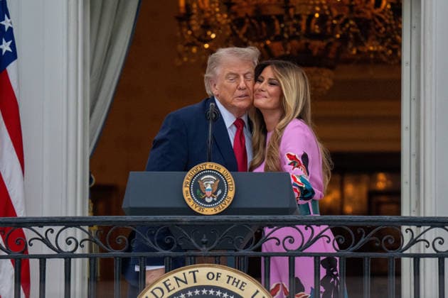 May 19, 2026, Washington, Dc, United States: President DONALD TRUMP hosted the annual Congressional Picnic on the South Lawn of the White House along with First Lady Melania Trump on May 19, 2026. Washington United States - ZUMAl312 20260519_znp_l312_040 Copyright: xAndrewxLeydenx