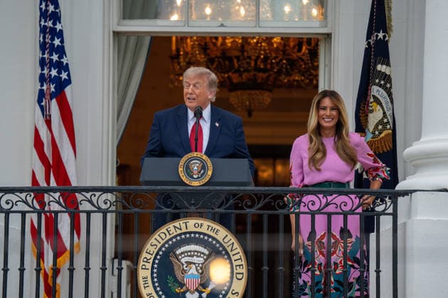 May 19, 2026, Washington, Dc, United States: President DONALD TRUMP hosted the annual Congressional Picnic on the South Lawn of the White House along with First Lady Melania Trump on May 19, 2026. Washington United States - ZUMAl312 20260519_znp_l312_041 Copyright: xAndrewxLeydenx