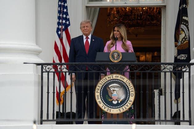 May 19, 2026, Washington, Dc, United States: President DONALD TRUMP hosted the annual Congressional Picnic on the South Lawn of the White House along with First Lady Melania Trump on May 19, 2026. Washington United States - ZUMAl312 20260519_znp_l312_038 Copyright: xAndrewxLeydenx