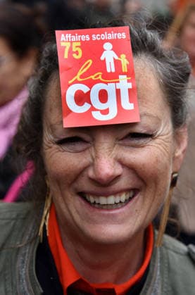 RECORD DATE NOT STATED Periscolaire Strike Against Sexual Violence - Paris Demonstrators take part in a strike of periscolaire workers in Paris, France on May 19, 2026, as an investigation into sexual violence in the Parisian periscolaire system targets 84 kindergartens, around twenty schools and around ten creches. Photo by Alain Apaydin ABACAPRESS.COM Paris France  Copyright: xApaydinxAlain ABACAx