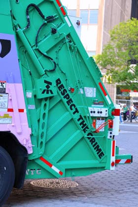 Annual Trucks Of Art Unveiled By Department Of Sanitation - NYC Annual trucks of art by New York City Department of Sanitation unveil today in New York, NY on May 19, 2026. Trucks of Art 2026 is a citywide public art program led by the NYC Department of Sanitation (DSNY) in partnership with the Sanitation Foundation. Artists will transform active sanitation trucks into large-scale, moving public artworks seen across all five boroughs. Photo by Charles Guerin ABACAPRESS.COM New York City NY United States  Copyright: xGuerinxCharles ABACAx
