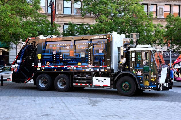 Annual Trucks Of Art Unveiled By Department Of Sanitation - NYC Annual trucks of art by New York City Department of Sanitation unveil today in New York, NY on May 19, 2026. Trucks of Art 2026 is a citywide public art program led by the NYC Department of Sanitation (DSNY) in partnership with the Sanitation Foundation. Artists will transform active sanitation trucks into large-scale, moving public artworks seen across all five boroughs. Photo by Charles Guerin ABACAPRESS.COM New York City NY United States  Copyright: xGuerinxCharles ABACAx