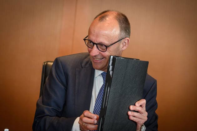 Berlin, Cabinet meeting of the Federal Government Cabinet meeting of the Federal Government on 20 05 2026 at the Federal Chancellery in Berlin In the picture Federal Chancellor Friedrich Merz CDU Berlin Federal Chancellery Berlin Germany