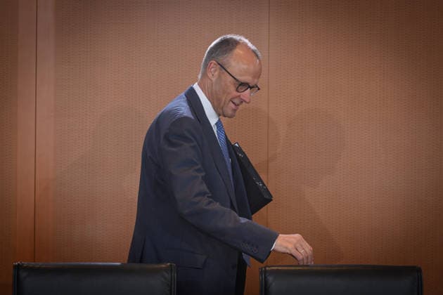 Berlin, Cabinet meeting of the Federal Government Cabinet meeting of the Federal Government on 20 05 2026 at the Federal Chancellery in Berlin In the picture Federal Chancellor Friedrich Merz CDU Berlin Federal Chancellery Berlin Germany