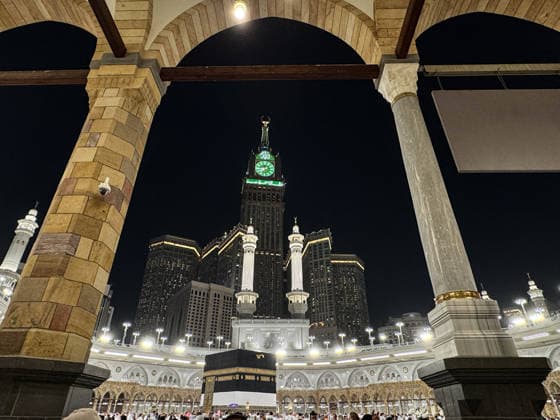 Muslim pilgrims visit the holy sites ahead of the Hajj pilgrimage in Mecca MECCA, SAUDI ARABIA - MAY 19: Muslim pilgrims from various countries around the world who come to perform the Hajj, circumambulate the Masjid al-Haram ahead of the Hajj pilgrimage in Mecca, Saudi Arabia on May 19, 2026. Ali Atmaca Anadolu Mecca Saudi Arabia. Editorial use only. Please get in touch for any other usage.  Copyright: x2026xAnadoluxAlixAtmacax