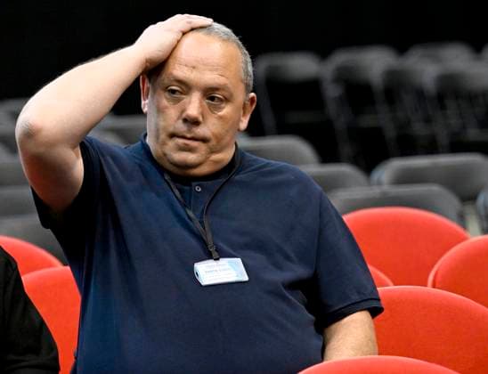 Paolo and Antonino Falzone Trial 20 05 2026 MONS, BELGIUM - MAY 20 : Gregory D Andrea (Civil party and victim) pictured during the Paolo and Antonino Falzone Trial : the trial concerns the Strépy-Bracquegnies tragedy of 2022, in which a car crashed into a carnival procession, killing seven people and injuring many others on May 20, 2026 in Mons, Belgium, 20 05 2026 Mons Belgium  Copyright: xDidierxLebrunx