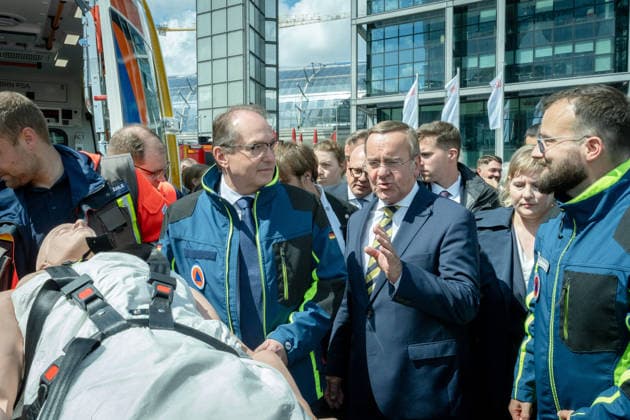 Alexander Dobrindt, Boris Pistorius Berlin, Federal Minister of the Interior, Alexander Dobrindt, Federal Minister of Defense, Boris Pistorius, Pact for Civil Protection Berlin Berlin GER
