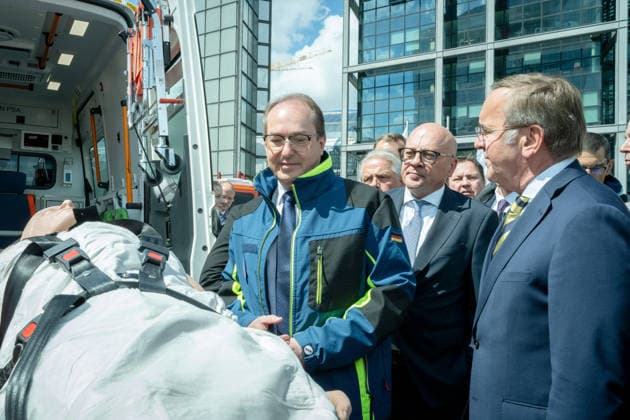 Alexander Dobrindt, Boris Pistorius Berlin, Federal Minister of the Interior, Alexander Dobrindt, Federal Minister of Defense, Boris Pistorius, Pact for Civil Protection Berlin Berlin GER
