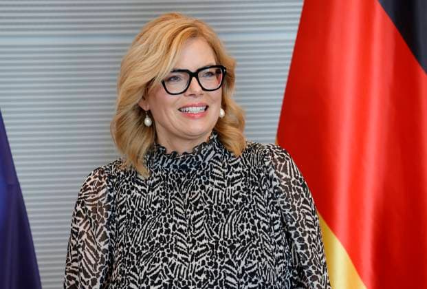 President of the Bundestag Julia Klöckner, Germany, Berlin, Reichstag, President of the Bundestag Julia Klöckner receives the Foreign Minister of the United Arab Emirates, Sheikh Abdullah bin Zayed Al Nahyan, for talks