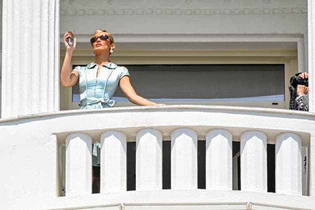 Bella Hadid during a photoshoot for her perfume, Orebella , on the balcony of the Martinez Hotel during the 79th Cannes International Film Festival, France, on May 20, 2026 Gedeon Taieb Bestimage Bella Hadid during a photoshoot for her perfume, Orebella , on the balcony of the Martinez Hotel during the 79th Cannes International Film Festival, France, on May 20, 2026 Cannes France Copyright: xGedeonxTaiebx xBestimagexGedeonxTaiebx xBestimagex