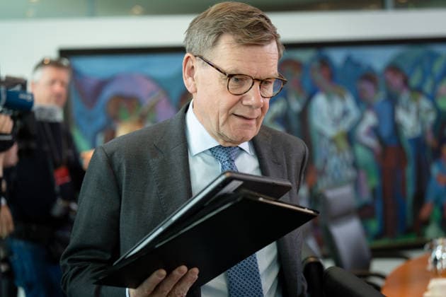 Cabinet meeting, Federal Government, Federal Foreign Minister Berlin Berlin GER, Cabinet meeting, Federal Government, Johann Wadephul, Federal Foreign Minister Berlin GER
