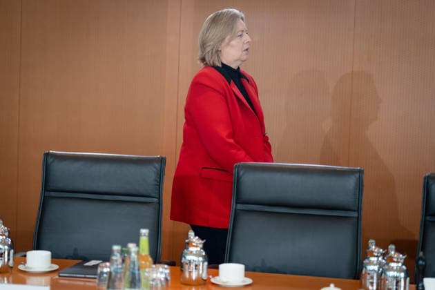 Cabinet meeting, Federal Government, Kick-off Kick-off, Cabinet meeting, Federal Government, Bärbel Bas, Federal Minister, Labor, Social Affairs Berlin Berlin GER