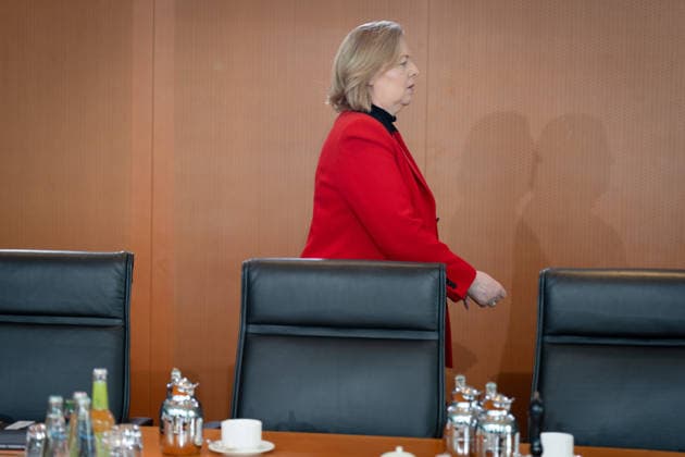 Cabinet meeting, Federal Government, Kick-off Kick-off, Cabinet meeting, Federal Government, Bärbel Bas, Federal Minister, Labor, Social Affairs Berlin Berlin GER