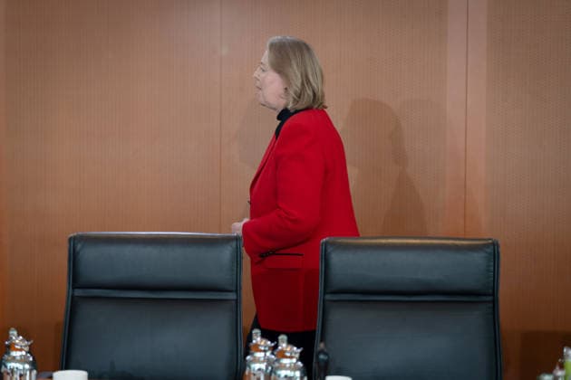 Cabinet meeting, Federal Government, Kick-off Kick-off, Cabinet meeting, Federal Government, Bärbel Bas, Federal Minister, Labor, Social Affairs Berlin Berlin GER
