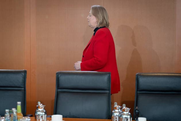 Cabinet meeting, Federal Government, Kick-off Kick-off, Cabinet meeting, Federal Government, Bärbel Bas, Federal Minister, Labor, Social Affairs Berlin Berlin GER