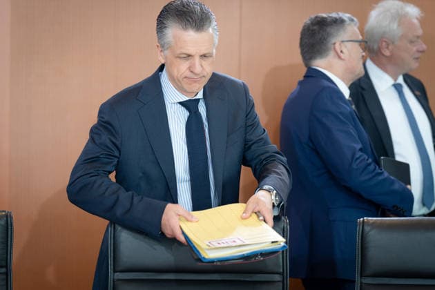 Cabinet meeting, Federal Government, Kick-off Kick-off, Cabinet meeting, Federal Government, Minister of the Chancellery, Thorsten Frei Berlin Berlin GER