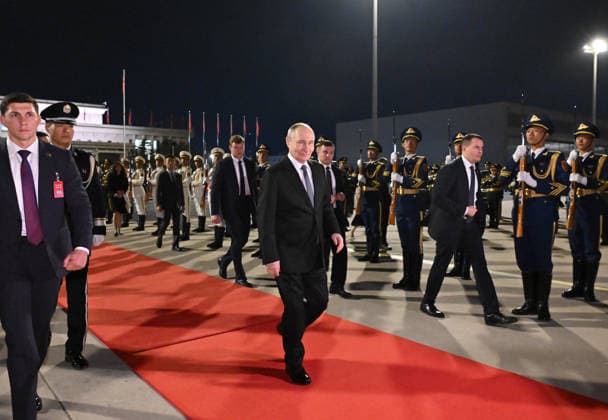 (260520) -- BEIJING, May 20, 2026 -- Russian President Vladimir Putin leaves Beijing on May 20, 2026, concluding his state visit to China. ) CHINA-BEIJING-RUSSIA-PUTIN-DEPARTURE (CN) LixXin