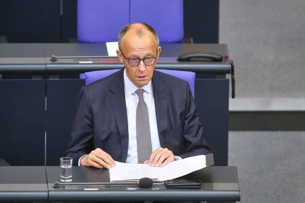 Berlin, Germany, 21 05 2026 German Bundestag 80 Bundestag session Federal Chancellor Friedrich Merz CDU Copyright: xdtsxNachrichtenagenturx dts_119688