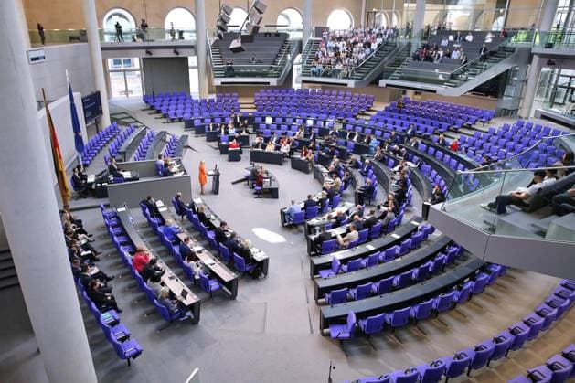 Berlin, Germany, 21 05 2026 German Bundestag 80 Bundestag session View into the plenary chamber at the beginning of the session Copyright: xdtsxNachrichtenagenturx dts_119686