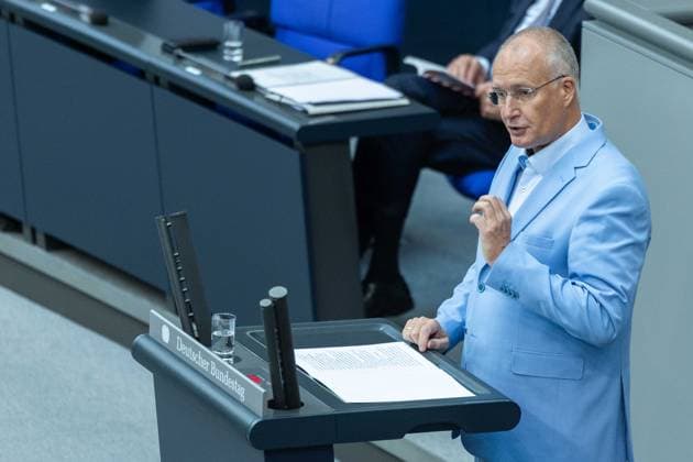 80th session of the German Bundestag on 21 05 2026 in the plenary chamber of the Reichstag building in Berlin Jörn König MdB Alternative for Germany AfD xJRx