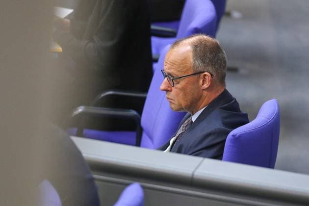 Berlin, Germany, 21 05 2026 German Bundestag 80 Bundestag session Federal Chancellor Friedrich Merz CDU Copyright: xdtsxNachrichtenagenturx dts_119703