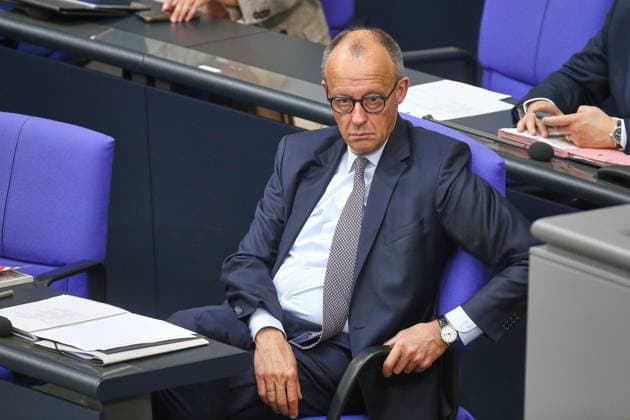 Berlin, Germany, 21 05 2026 German Bundestag 80 Bundestag session Federal Chancellor Friedrich Merz CDU Copyright: xdtsxNachrichtenagenturx dts_119704