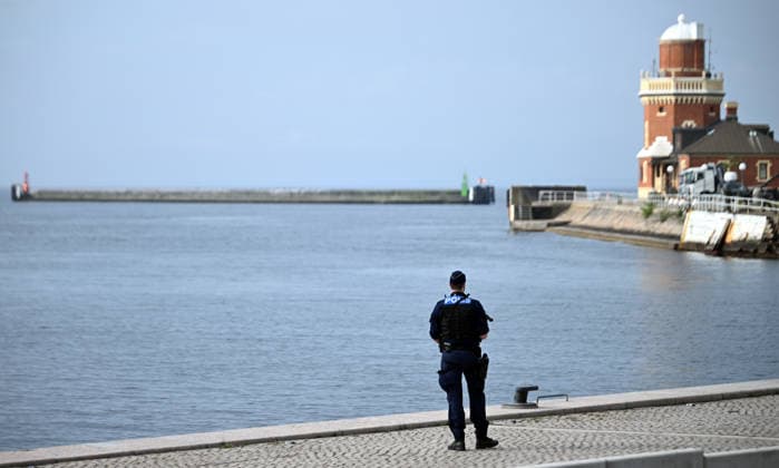 Security measures taken ahead of NATO Foreign Ministers Meeting in Sweden HELSINGBORG, SWEDEN - MAY 21: Strict security measures are taken in the area ahead of the NATO Foreign Ministers Meeting in Helsingborg, Sweden on May 21, 2026. Dursun Aydemir Anadolu Helsingborg Sweden. Editorial use only. Please get in touch for any other usage.  Copyright: x2026xAnadoluxDursunxAydemirx