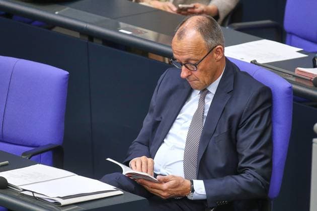 Berlin, Germany, 21 05 2026 German Bundestag 80 Bundestag session Federal Chancellor Friedrich Merz CDU Copyright: xdtsxNachrichtenagenturx dts_119709