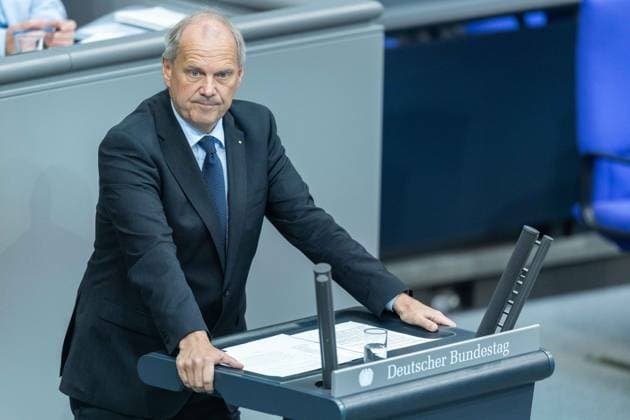 80th session of the German Bundestag on 21 05 2026 in the plenary chamber of the Reichstag building in Berlin Fritz Güntzler MdB CDU CSU parliamentary group xJRx