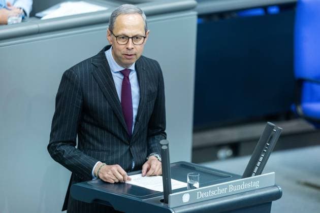 80th session of the German Bundestag on 21 05 2026 in the plenary chamber of the Reichstag building in Berlin Dr Hendrik Hoppenstedt MdB Christian Democratic Union CDU xJRx