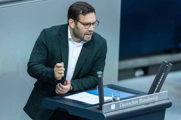 80th session of the German Bundestag on 21 05 2026 in the plenary chamber of the Reichstag building in Berlin Daniel Baldy MdB Social Democratic Party of Germany SPD xJRx