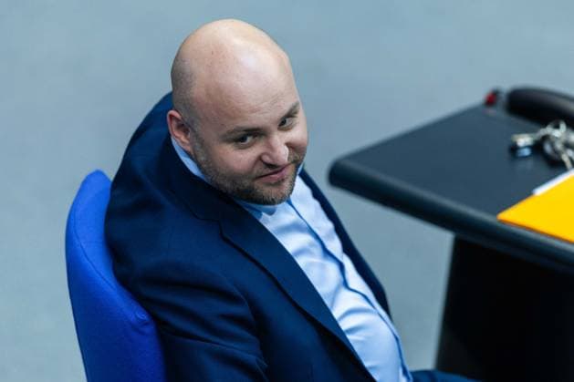 80th session of the German Bundestag on 21 05 2026 in the plenary chamber of the Reichstag building in Berlin Markus Frohmaier MdB Alternative for Germany AfD xJRx