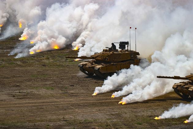 Turkish Armed Forces hosts massive EFES-2026 combined joint military exercise IZMIR, TURKIYE - MAY 21: A view of the daytime activities as part of the Distinguished Observer Day of the EFES-2026 Exercise, one of the largest combined joint exercises of the Turkish Armed Forces (TSK) in Izmir, Turkiye, on May 21, 2026. Over 10,000 personnel from 50 countries participate in the EFES-2026 Exercise, which aims to develop the military capabilities of joint headquarters and units formed with participant country elements and to maintain combat readiness to cover all assigned tasks. Mehmet Emin Menguarslan Anadolu Izmir Turkey. Editorial use only. Please get in touch for any other usage.  Copyright: x2026xAnadoluxMehmetxEminxMenguarslanx
