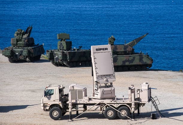 Turkish Armed Forces hosts massive EFES-2026 combined joint military exercise IZMIR, TURKIYE - MAY 21: Steel Dome multi-layered air defense system is deployed for the first time during EFES-2026 Exercise, one of the largest combined joint exercises of the Turkish Armed Forces (TSK) in Izmir, Turkiye, on May 21, 2026. Over 10,000 personnel from 50 countries participate in the EFES-2026 Exercise, which aims to develop the military capabilities of joint headquarters and units formed with participant country elements and to maintain combat readiness to cover all assigned tasks. Mahmut Serdar Alakus Anadolu Izmir Turkey. Editorial use only. Please get in touch for any other usage.  Copyright: x2026xAnadoluxMahmutxSerdarxAlakuÅüx