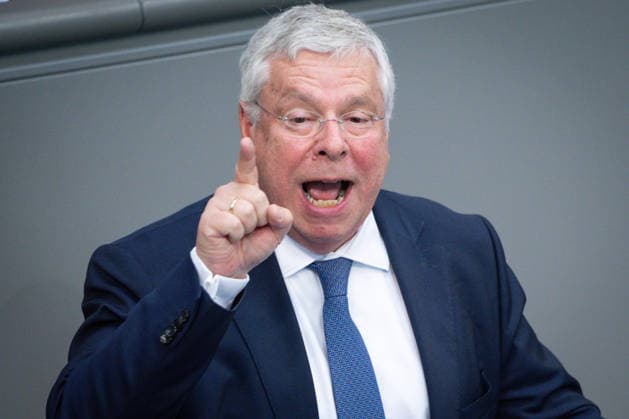 German Bundestag, 80th plenary session Juergen Hardt CDU in portrait during his speech on the agenda item Establishment of a UA attack on the Nordstream pipelines at the 80th session of the German Bundestag in Berlin, 21 05 2026 Berlin Berlin Germany