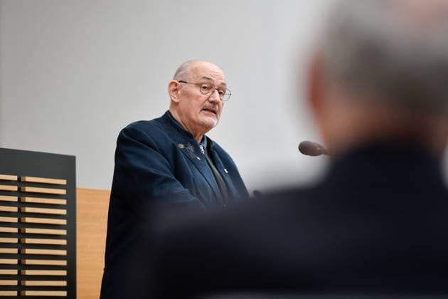 The plenary session took place in the Saarbrücken state parliament on Wednesday 20 05 2026 In the picture Christoph Schaufert, MdL AfD bub