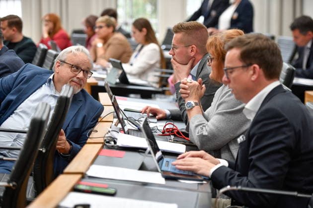 The plenary session took place in the Saarbrücken state parliament on Wednesday 20 05 2026 In the picture bub