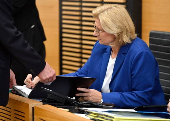 Plenary session of the Saarland State Parliament on Wednesday 20 05 2026 in Saarbrücken In the picture Prime Minister Anke Rehlinger bub