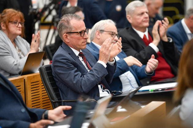 The plenary session took place in the Saarbrücken state parliament on Wednesday 20 05 2026 In the picture Frank Wagner, MdL CDU bub