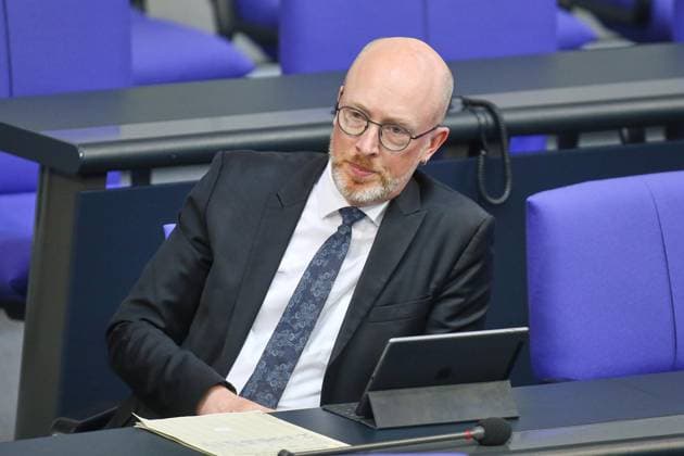 Berlin, Germany, 21 05 2026 German Bundestag 80 Bundestag session Christian Pegel SPD , Minister of the Interior, Building and Digitalization of Mecklenburg-Western Pomerania Copyright: xdtsxNachrichtenagenturx dts_119824