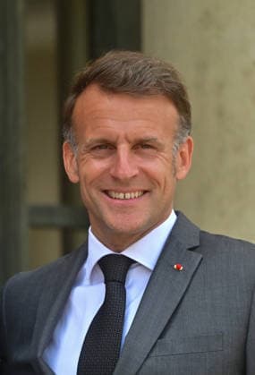 Le président de la République française Emmanuel Macron reçoit le Premier ministre irlandais au palais présidentiel de lÉlysée à Paris, France, le 21 mai 2026 Christian Liewig Bestimage French President Emmanuel Macron receives Irelands Prime Minister at the Elysee Presidential Palace in Paris, France, on May 21, 2026 Paris France  Copyright: xChristianxLiewigx xBestimagexChristianxLiewigx xBestimagex