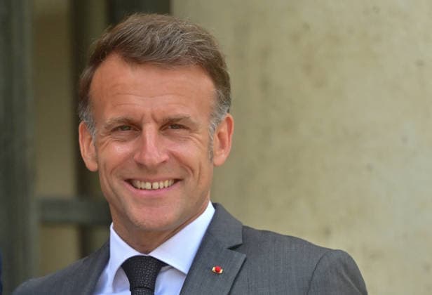Le président de la République française Emmanuel Macron reçoit le Premier ministre irlandais au palais présidentiel de lÉlysée à Paris, France, le 21 mai 2026 Christian Liewig Bestimage French President Emmanuel Macron receives Irelands Prime Minister at the Elysee Presidential Palace in Paris, France, on May 21, 2026 Paris France  Copyright: xChristianxLiewigx xBestimagexChristianxLiewigx xBestimagex