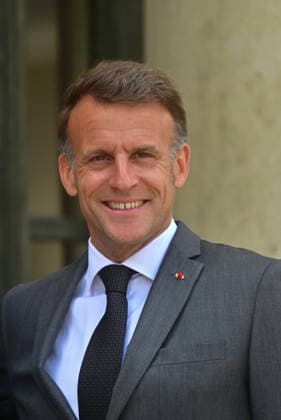 Le président de la République française Emmanuel Macron reçoit le Premier ministre irlandais au palais présidentiel de lÉlysée à Paris, France, le 21 mai 2026 Christian Liewig Bestimage French President Emmanuel Macron receives Irelands Prime Minister at the Elysee Presidential Palace in Paris, France, on May 21, 2026 Paris France  Copyright: xChristianxLiewigx xBestimagexChristianxLiewigx xBestimagex