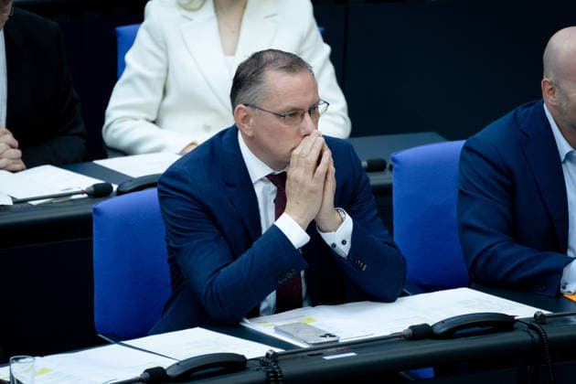Bundestag, Tino Chrupalla, AfD Reichstag building, Bundestag, session week, Tino Chrupalla, AfD Berlin Berlin GER