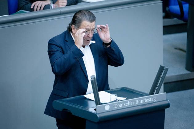 Bundestag, Stephan Brandner, AfD Reichstag building, Bundestag, session week, Stephan Brandner, AfD Berlin GER