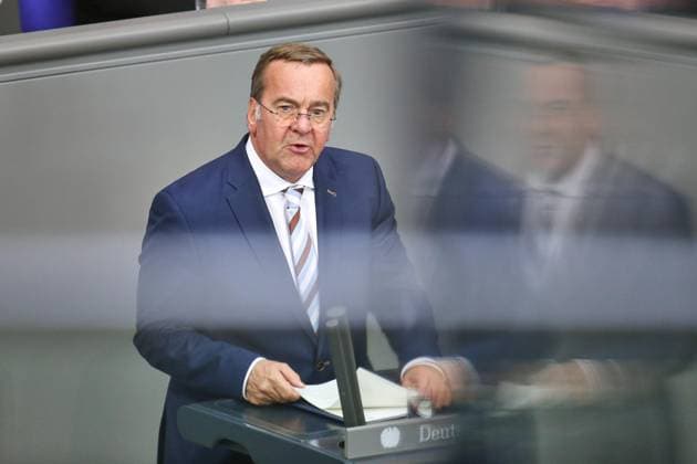 Berlin, Germany, 21 05 2026 German Bundestag 80 Bundestag session Federal Minister of Defense Boris Pistorius SPD Copyright: xdtsxNachrichtenagenturx dts_119836