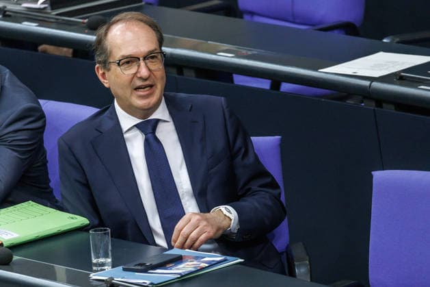 Bundestag Alexander Dobrindt CSU , Federal Minister of the Interior in the German Bundestag on 21 05 26 in Berlin Berlin Berlin Germany Bundestag
