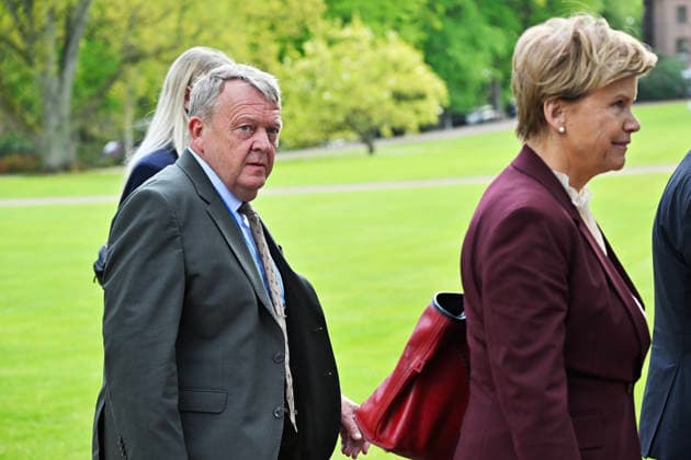 HELSINGBORG , SWEDEN 20260521 Danish Foreign Minister Lars Lokke Rasmussen before dinner at Sofiero Castle in Helsingborg on Thursday evening during the NATO Foreign Ministers Meeting HELSINGBORG SWEDEN x50090x  Copyright: xJohanxNilsson TTx NATOS UTRIKESMINISTERMÖTE SOFIERO PM7yXvZ_rwk