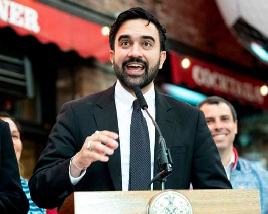 May 21, 2026, New York City, New York, United States: New York City Mayor ZOHRAN MAMDANI (D) speaking at a press conference about tickets for the FIFA World Cup, at the Harlem Tavern in New York City. New York City United States - ZUMAb161 20260521_aap_b161_009 Copyright: xMichaelxBrochsteinx